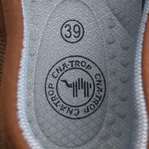 CNATROP Men’s Size 6.5 Shoes Outdoor Hiking Orthopedic Brown Mesh - Picture 7 of 7